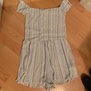 Off the shoulder romper